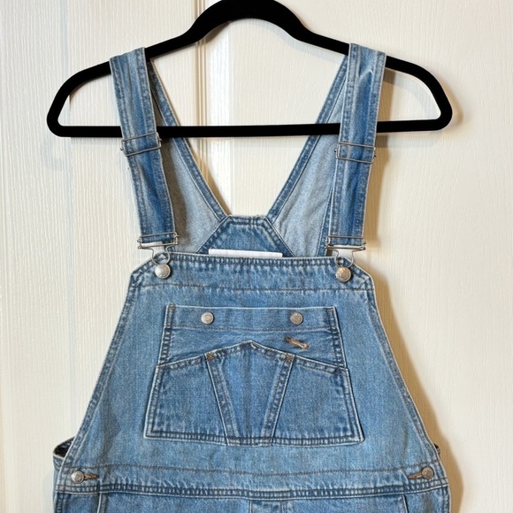 The Laundry Room Little Howdies Overalls Shorts Women’s Medium/Large - Picture 6 of 13